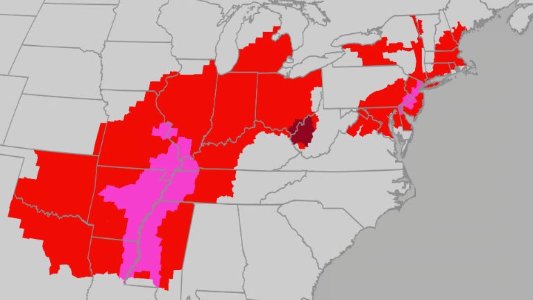 Heat Dome Spreading Its Reach From The South And Midwest Into The Northeast