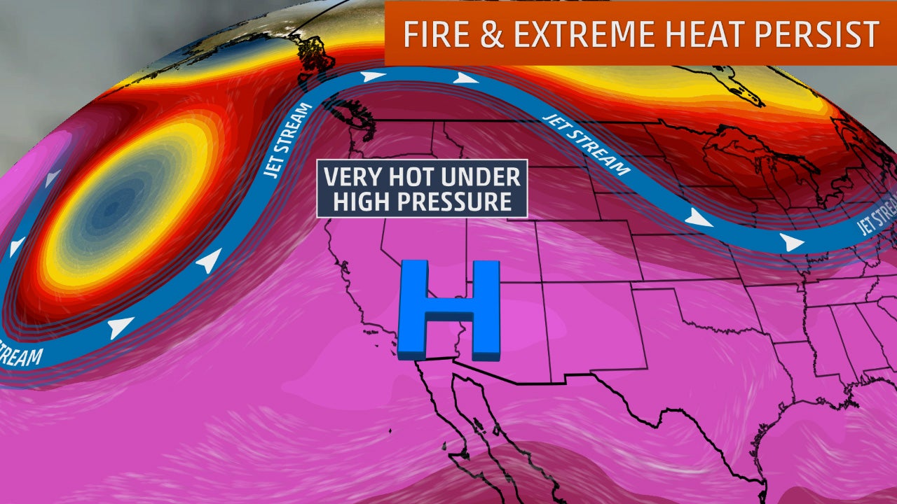 Heat and Fire Danger Dominated Parts of California and the Northwest in ...
