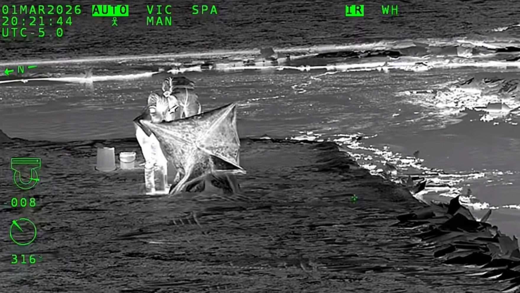 Lake Erie Ice Fishing Rescue: Two Stranded After Dangerous Ice Break Near Buffalo, NY