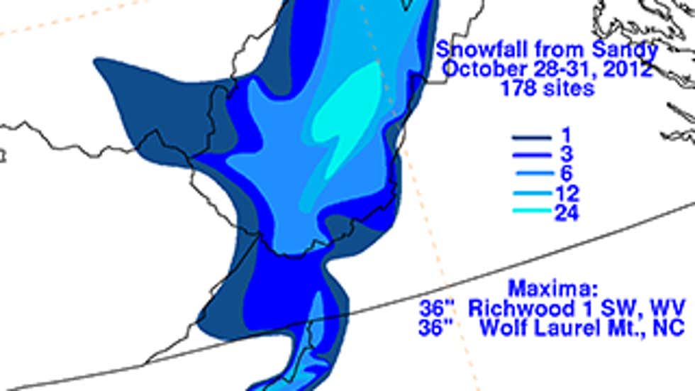 Sandy's Snowy Side Turns Deadly | The Weather Channel