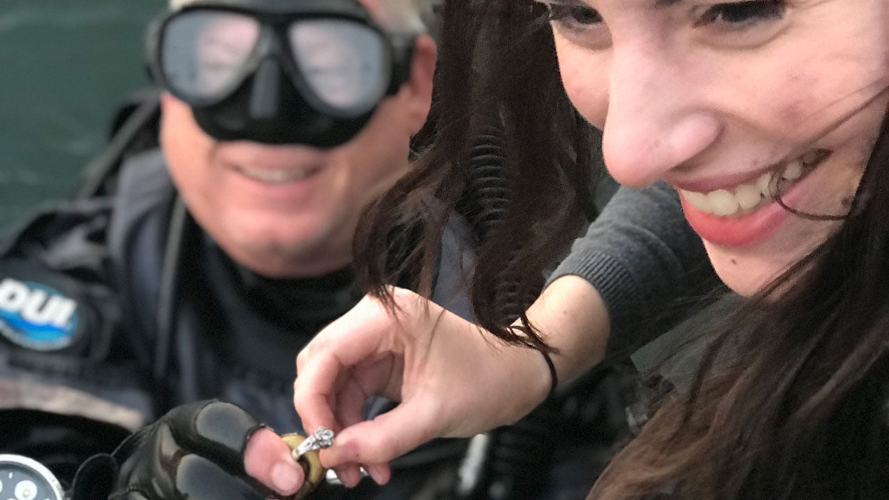 Scuba Diver Rescues Wedding Ring From 74Foot Deep Waters in Texas Lake