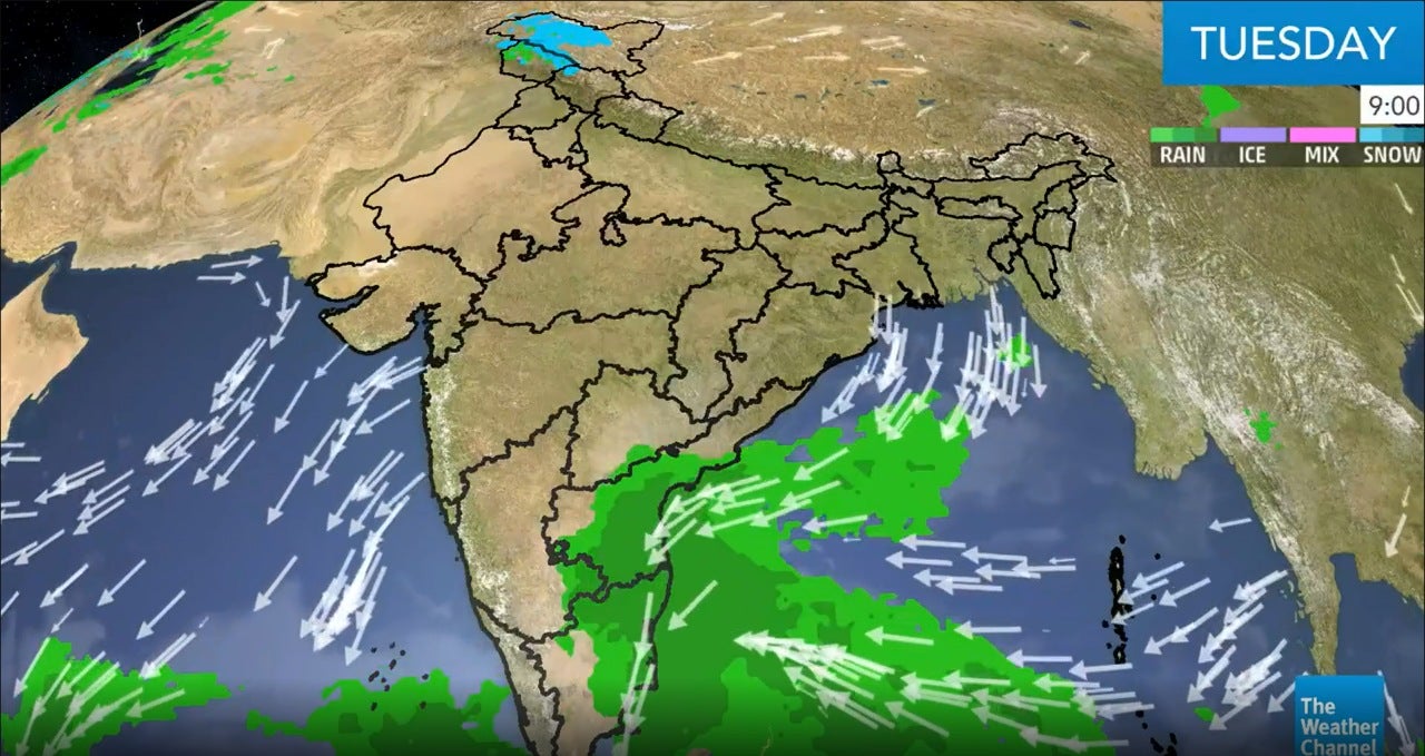 Weather Today (November 1) Very Heavy Rains To Lash Tamil Nadu; Andhra Pradesh, Karnataka