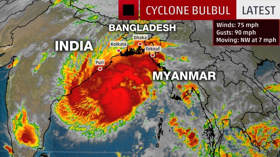 How Did Bulbul Hit Bengal? | Tropical cyclones in India – TUVWA