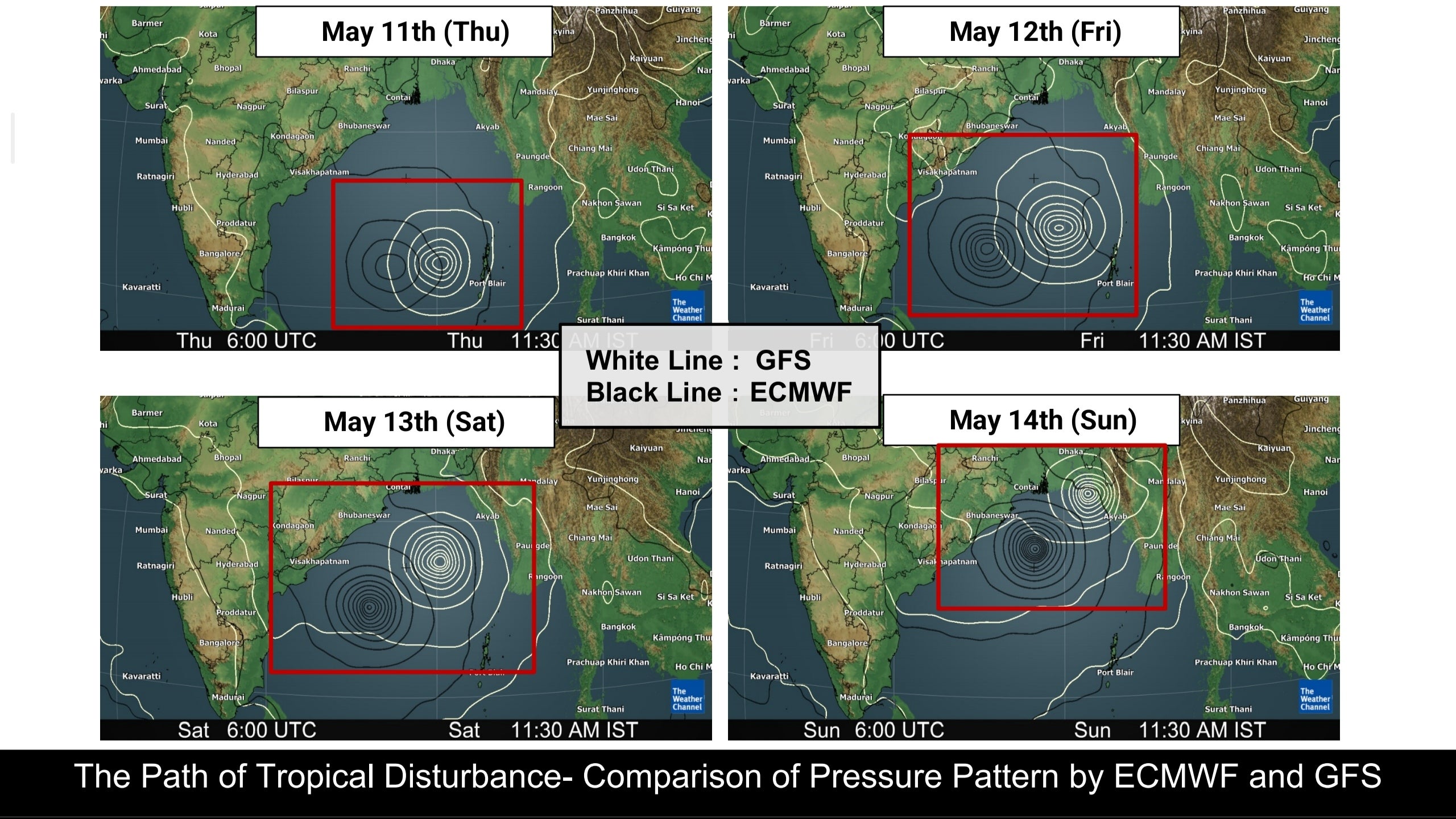 Cyclone Mocha: Low-Pressure Forms over BoB | Weather.com