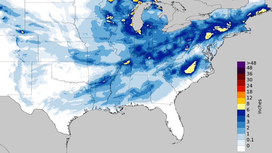 Winter Storm Inga Brings Snow, Ice to the South and East, Snarls Travel Along the Gulf Coast; Third Snow Event This Winter in Florida (RECAP)