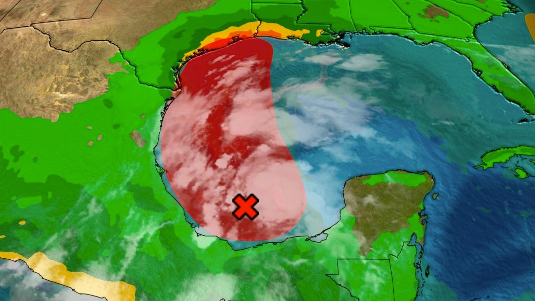 Gulf Tropical Depression or Storm Likely to Develop and Pose a Flood