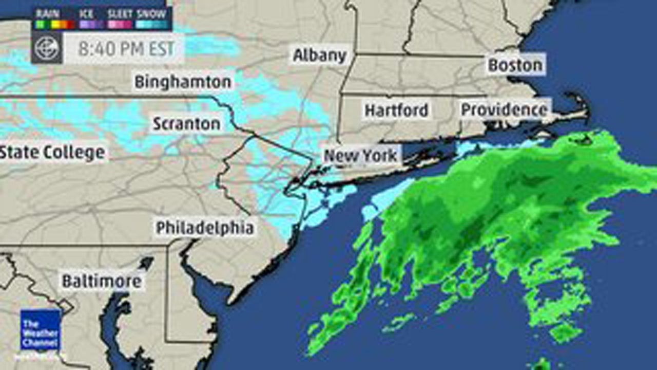 New York City Officials Warn Travelers of Light Snow The Weather Channel