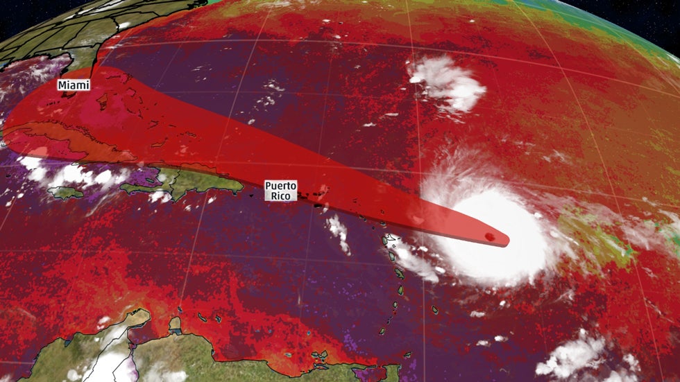 Hurricane Irma A Dangerous Threat For Florida Southeast U S Hurricane Irma A Dangerous Threat For Florida Southeast U S
