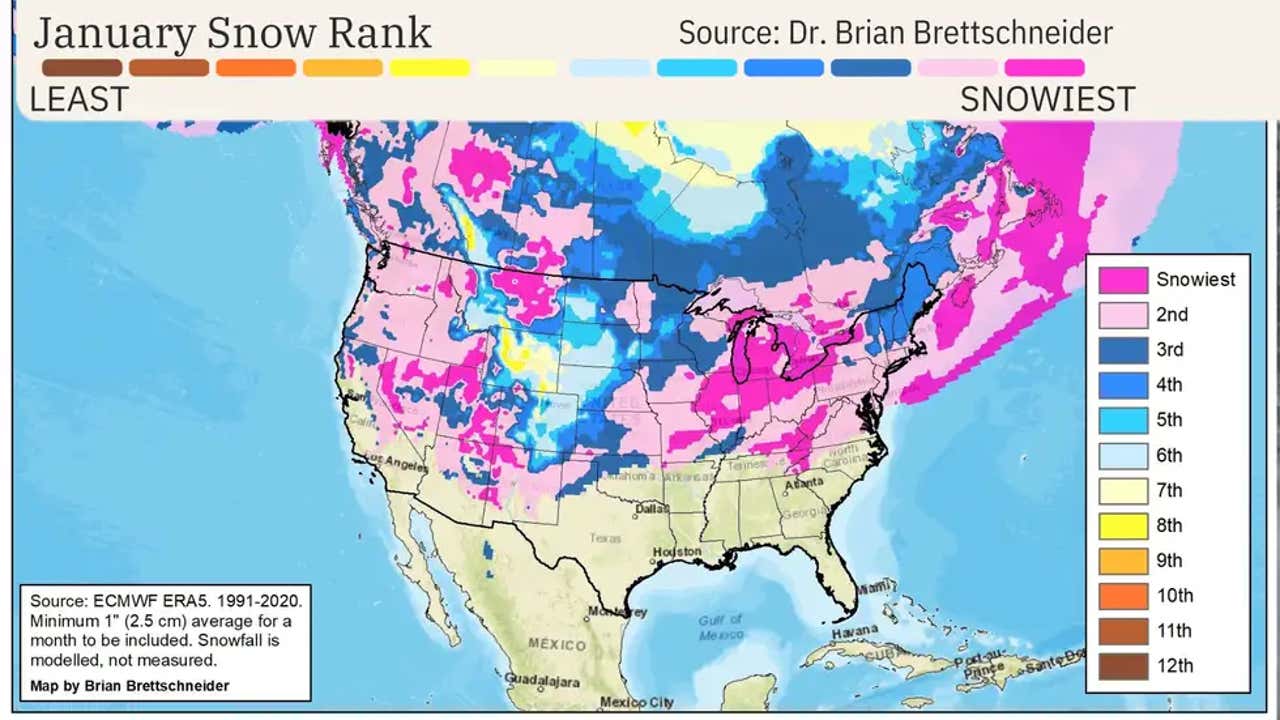 January Bad January Is When Winter's Worst Snow, Cold Peaks For Many In US ...