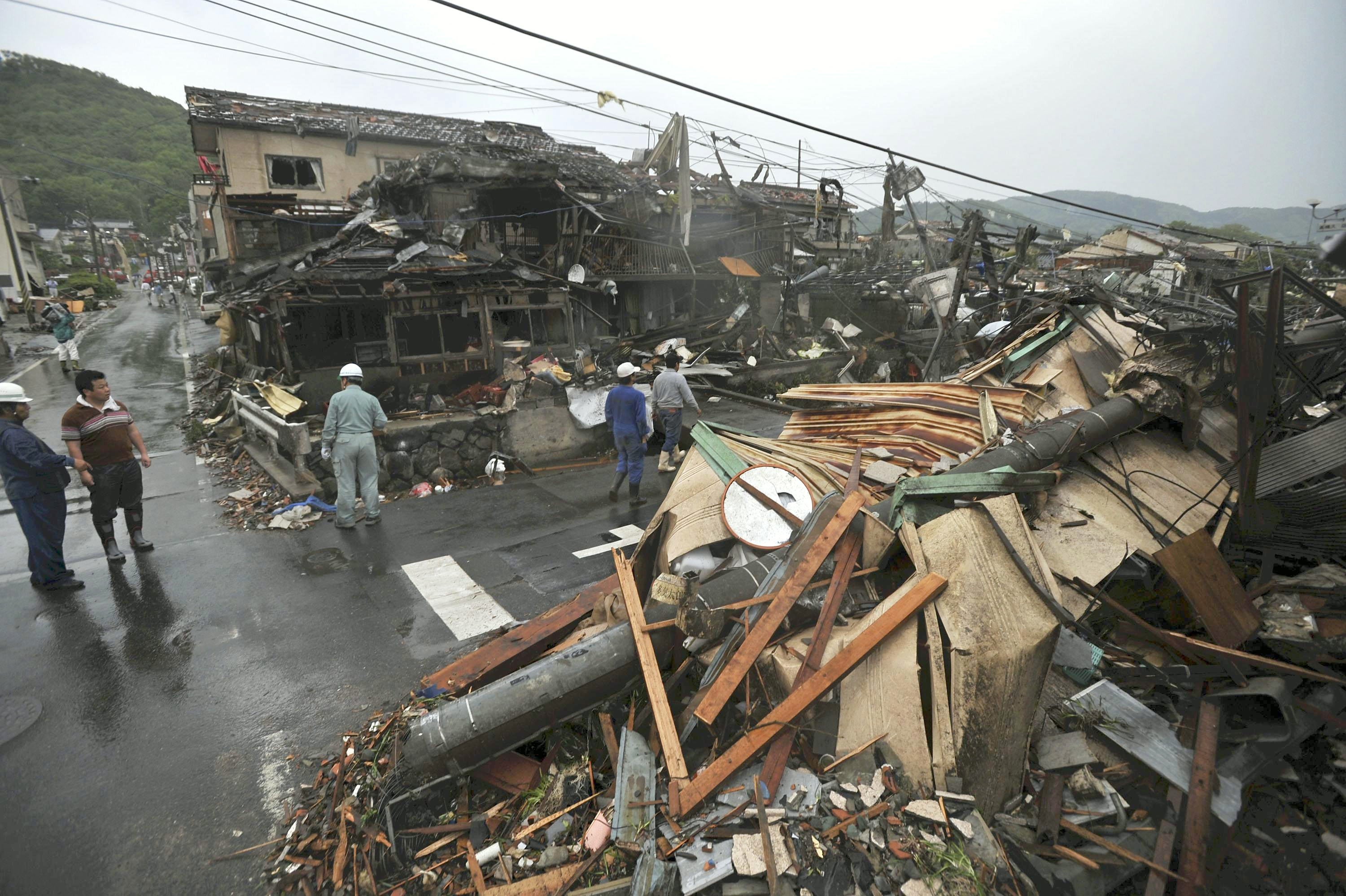 Photos Tornado Strikes Japan The Weather Channel