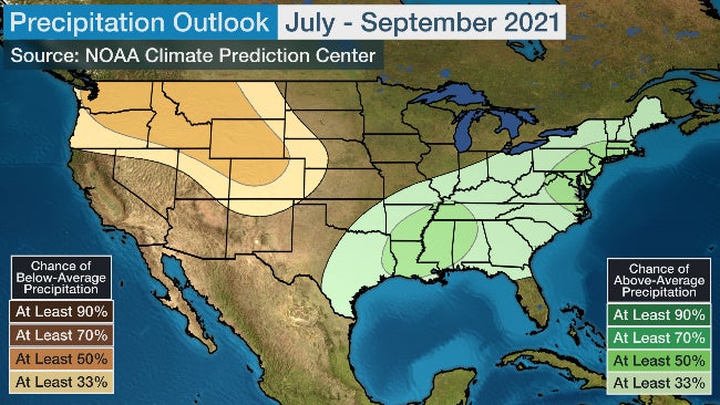 U.S. wildfires drought