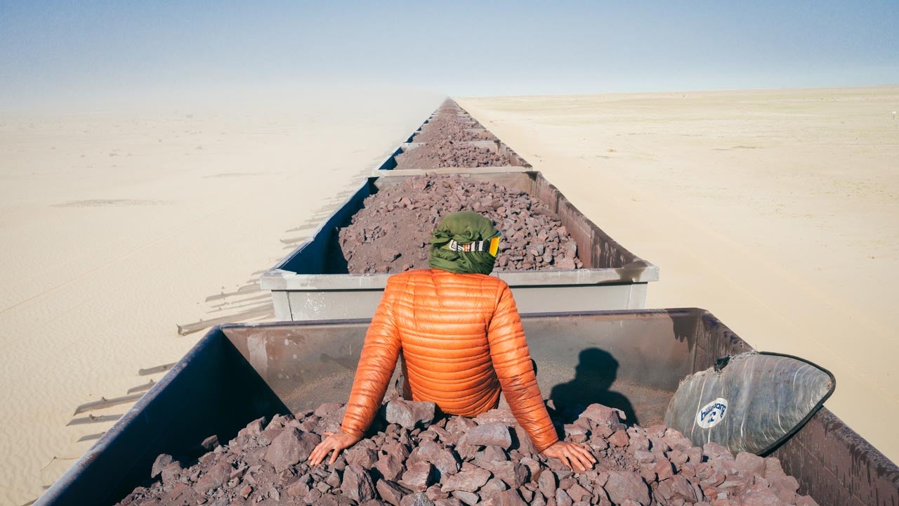 Surf, Sandstorms and Shipwrecks: Photographer Makes Epic Journey Across Sahara on World's Longest Train (PHOTOS)