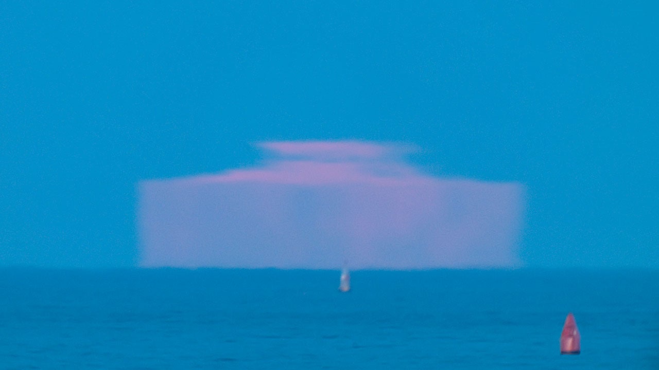 Bizarre 'Rectangular' Moon Stuns Skywatchers in Maine The Weather Channel