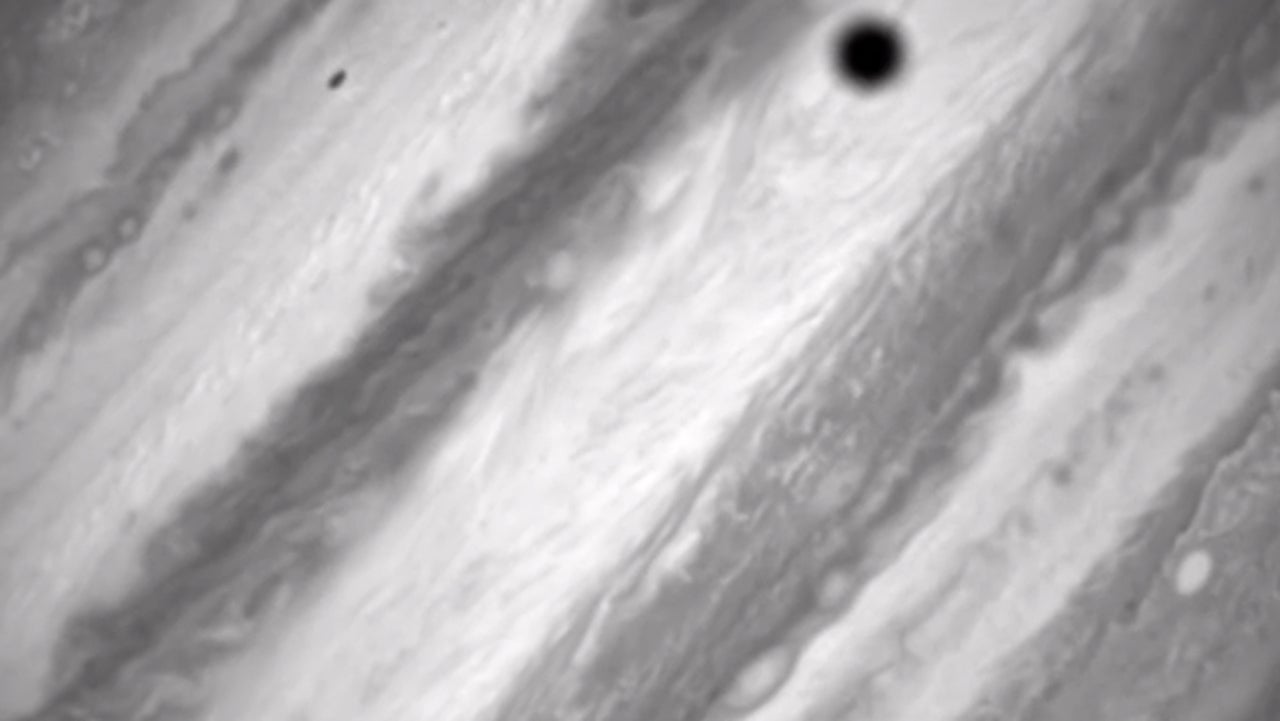 Hubble Telescope Captures Rare Image of Jupiter's Moons The Weather