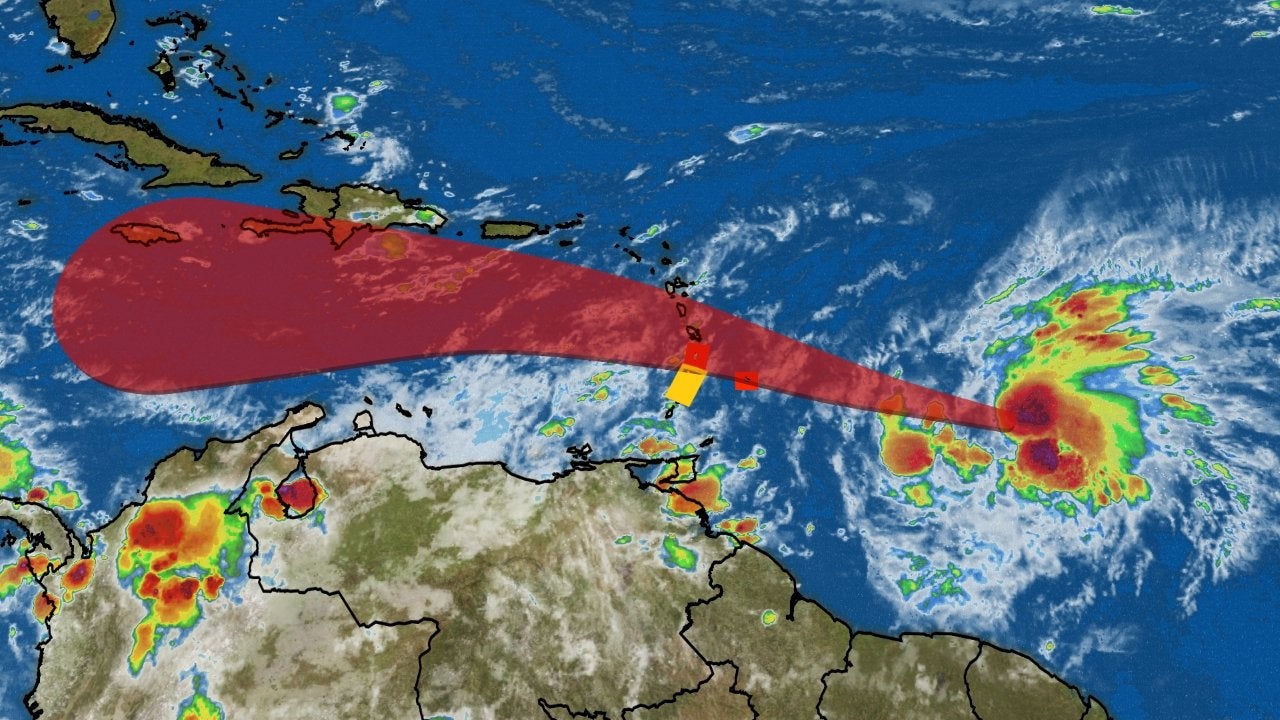 Tropical Storm Kirk is Reborn East of the Lesser Antilles; Tropical Storm Watche...
