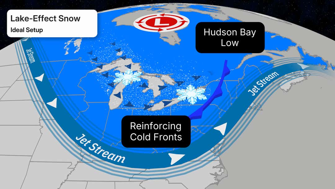 Effect Snow The Science Behind Lake-Effect Snow | Weather.com