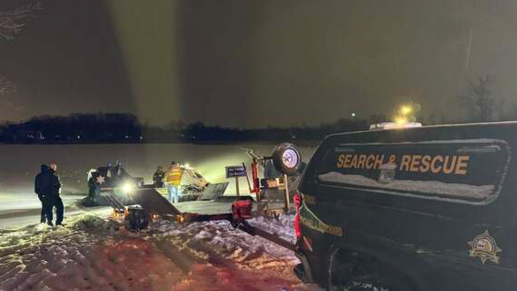 Ice Safety Alert: Snowmobile Operator Pulled From Frozen Lake After Ice ...