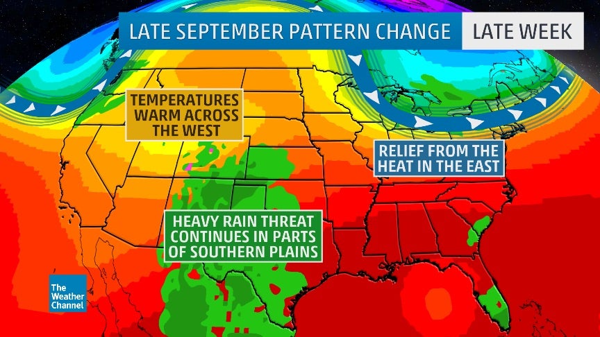 Four Big Changes in the Nation's Weather This Week