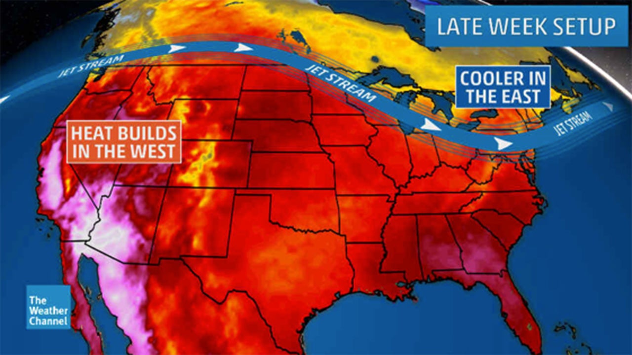 Pattern Shift Brings Potential Record Heat to the West, Cool and Wet ...