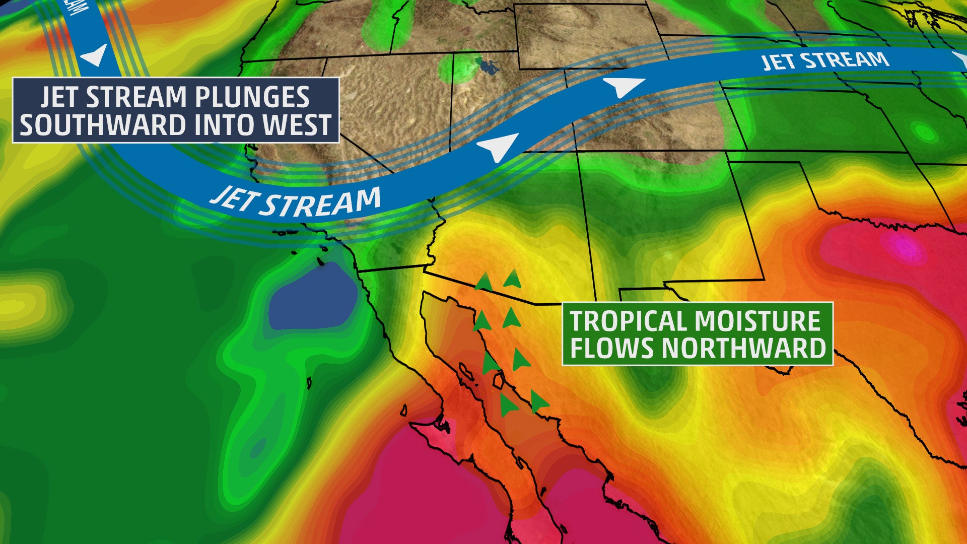 Remnants of Lorena to Bring Flash Flooding and Severe Storms to Desert