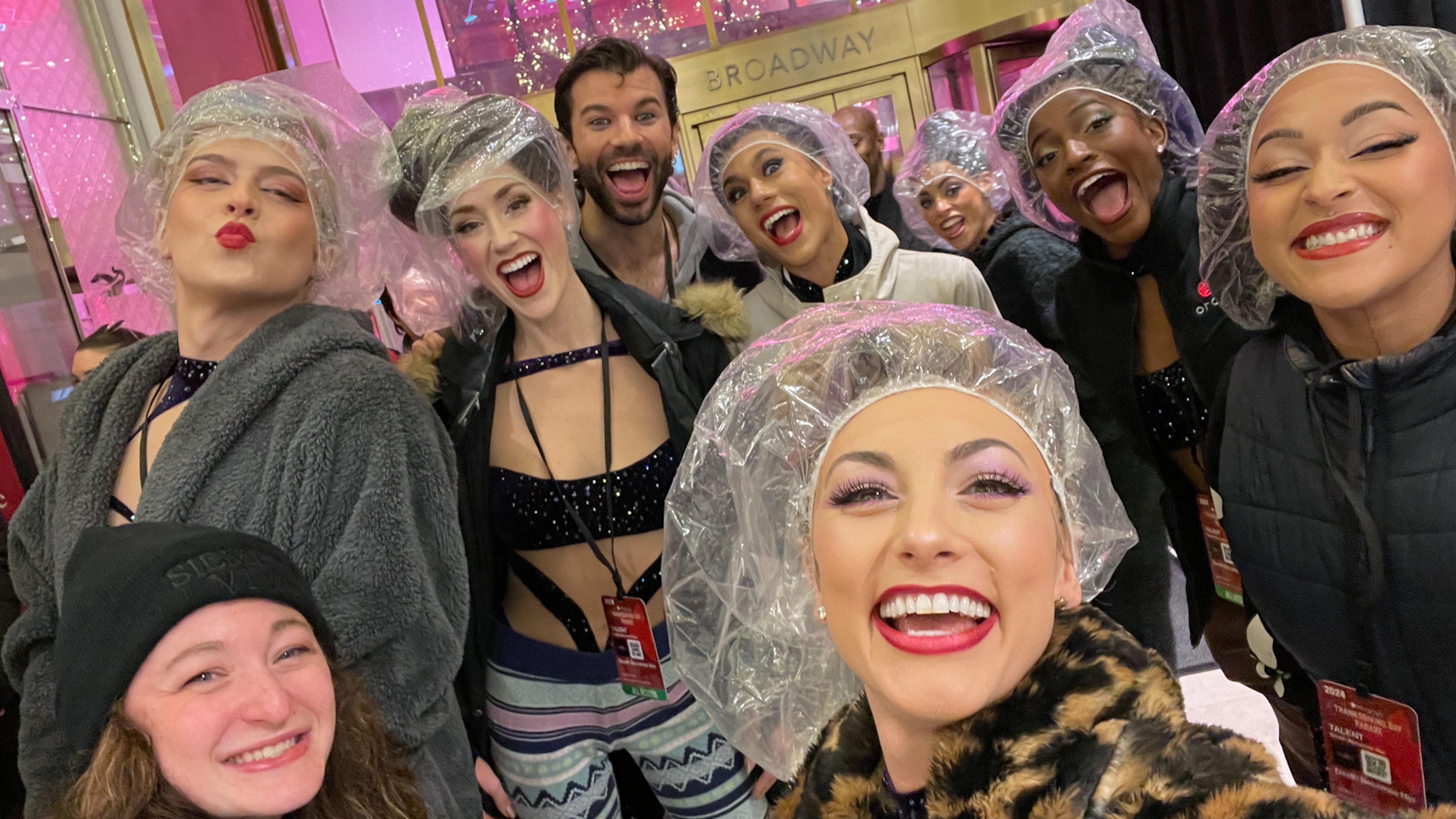 Weather Drama Can't Stop These Broadway Parade Performers