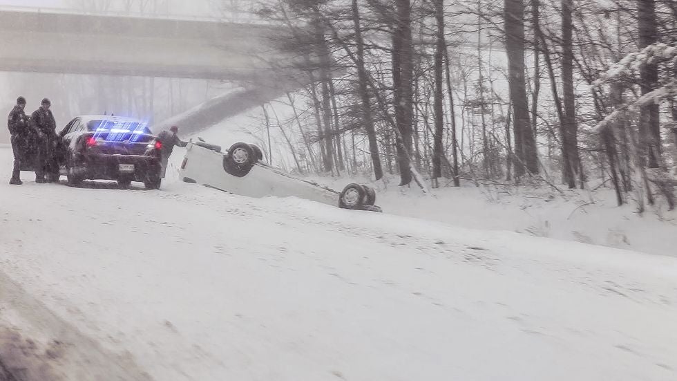 Maine Turnpike in Portland, Near Exit 47