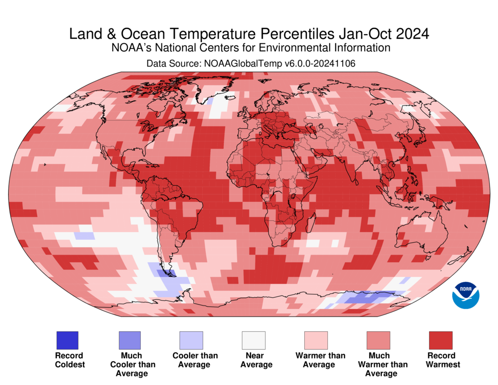 2024 Almost Certain To Be Warmest Year On Record | Weather.com