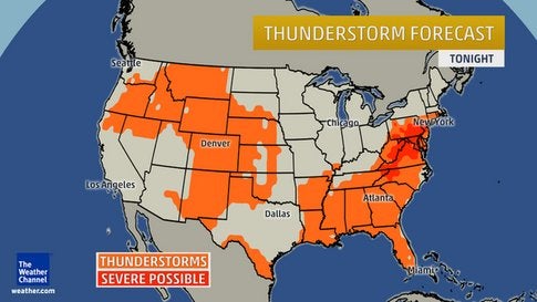 Flooding Closes Roadways, Prompts Evacuations in New Jersey; Flights Delayed as Storms Roll Through Northeast