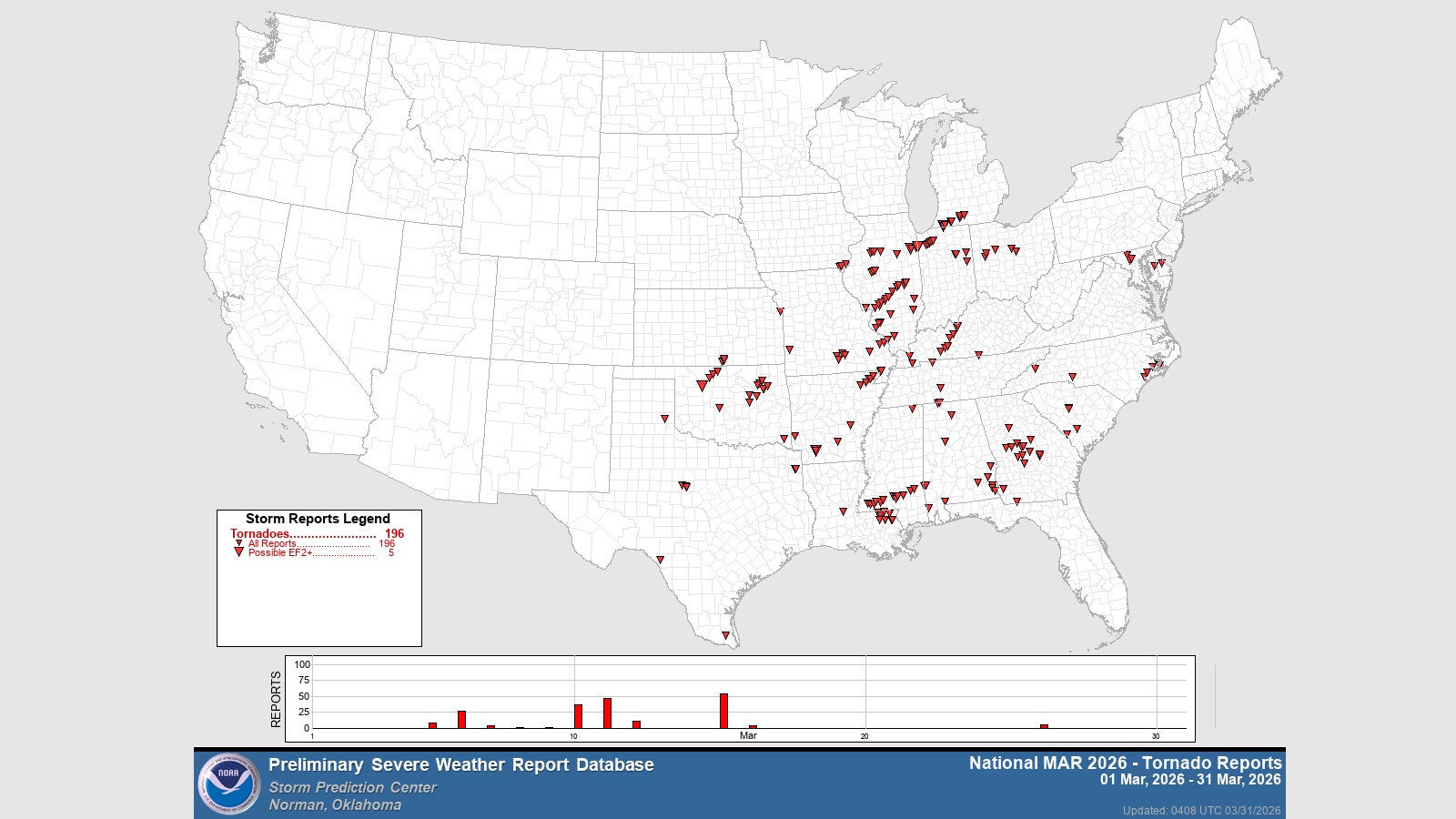 march 2026 tornadoes