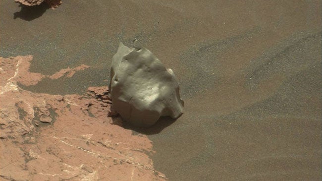 Odd-Looking Mars Rock May Be an Iron Meteorite, Researchers Say