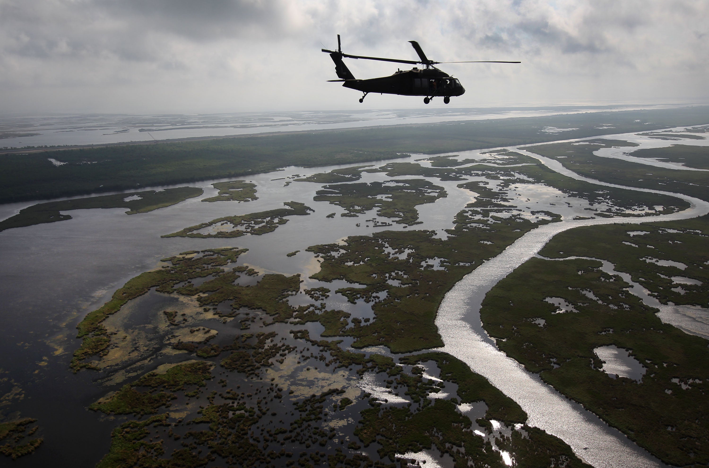Nature Takes a Crack at Rebuilding Louisiana Marsh The Weather Channel