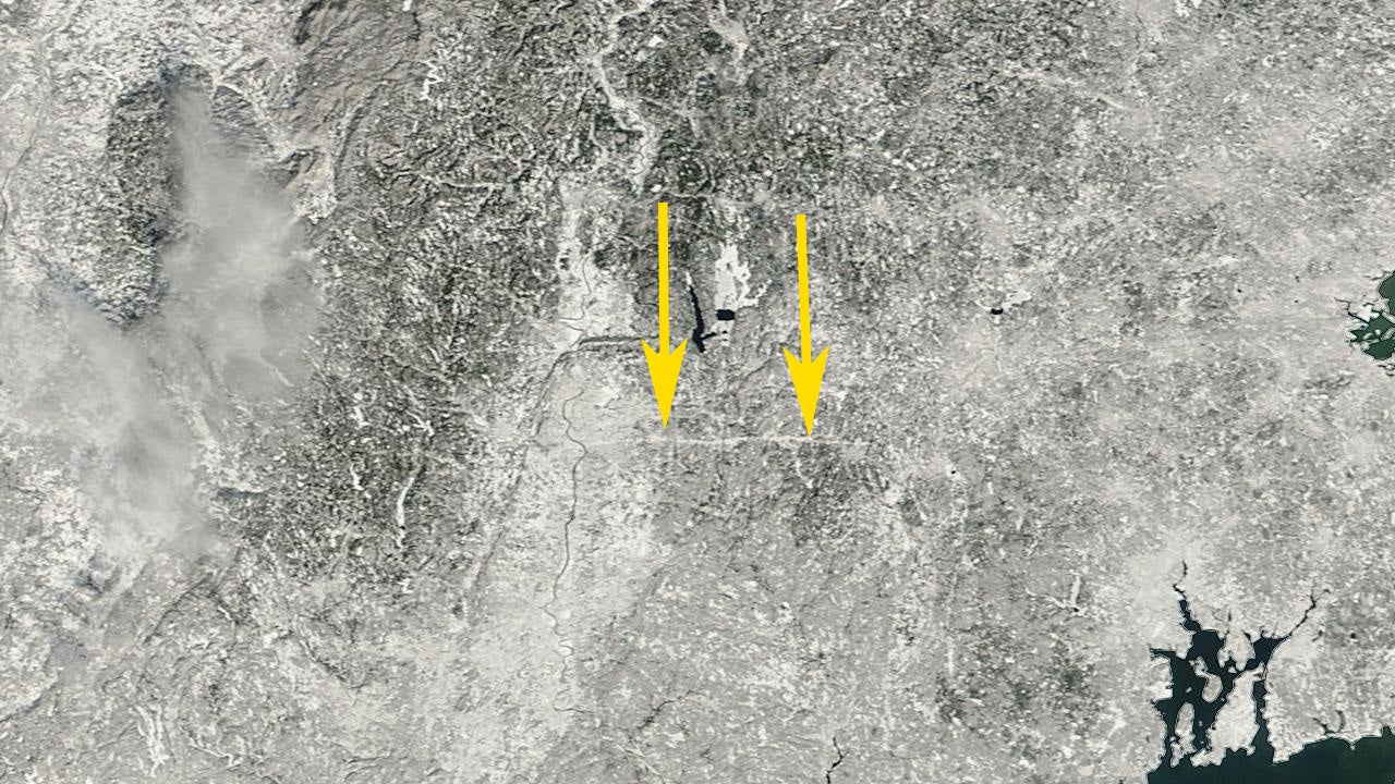 Wisconsin Tornado Path Visible from Space After More Than 7