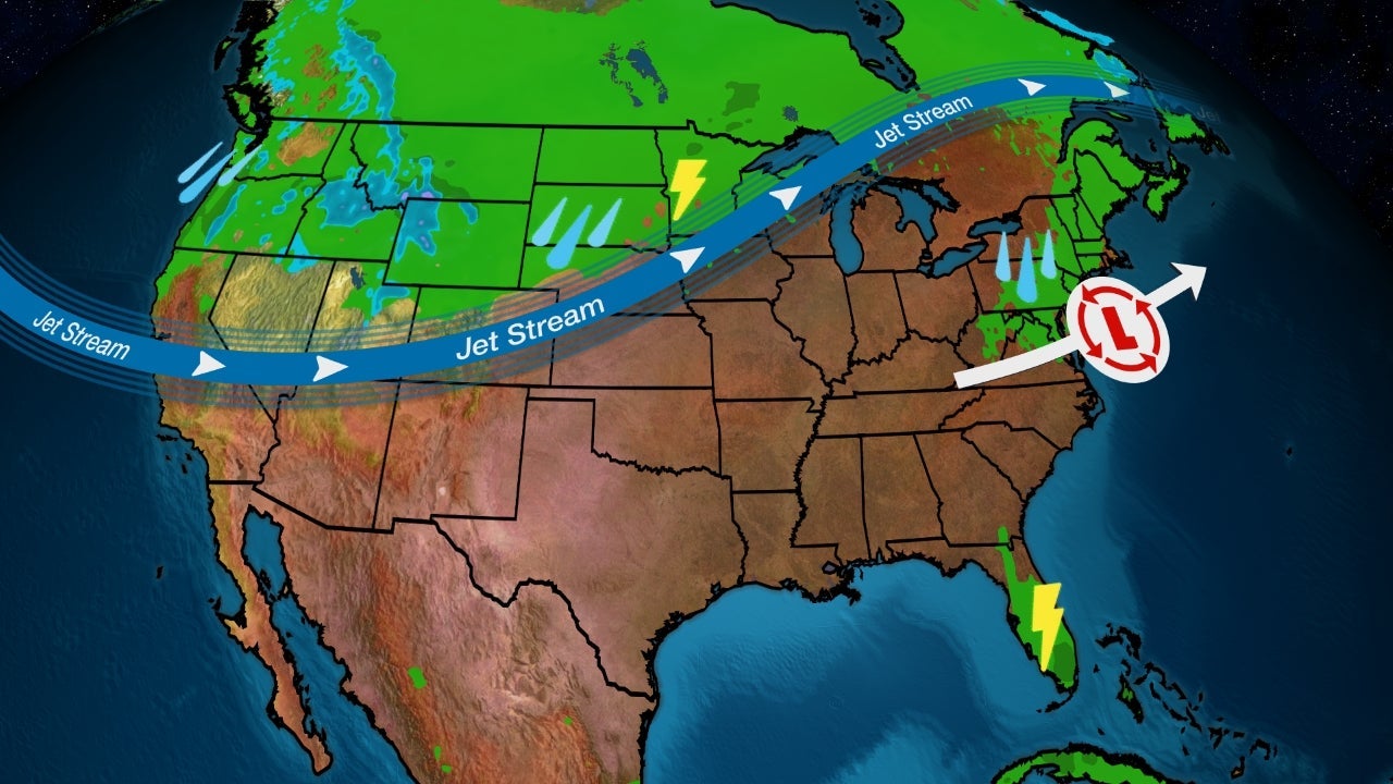 Memorial Day Weekend Will Be Stormy in Northern Tier, Mainly Dry in South