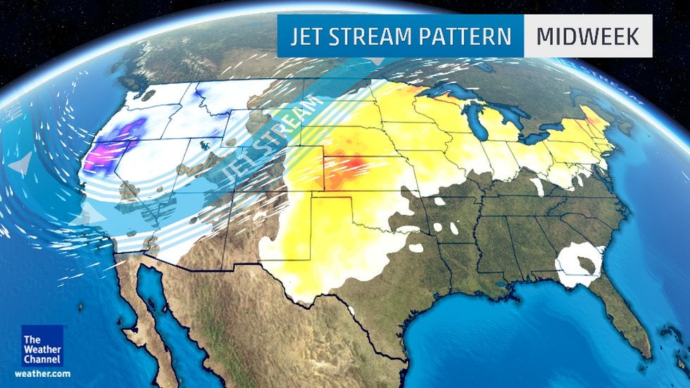 Big Weather Changes This Week Include Warmer, Drier East; Cooler ...