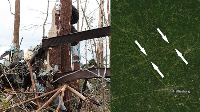 More Than Two-Mile-Wide Mississippi Easter Tornado, One of Largest Ever Documented in U.S., Was State's Widest on Record
