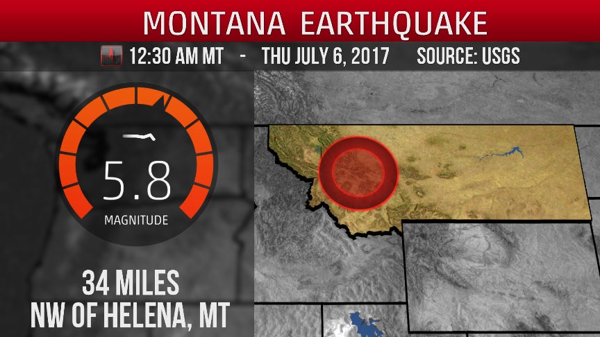 Strongest earthquakes reported