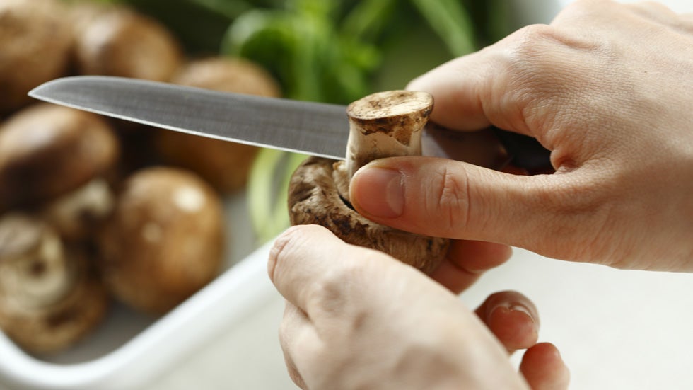 Seasoned With Weather: Mushroom Salad with Mint