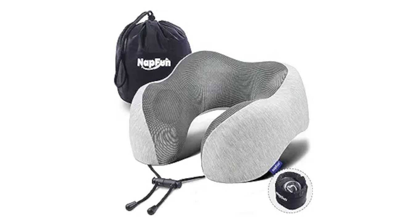 napfun Upgraded Travel Neck Pillow