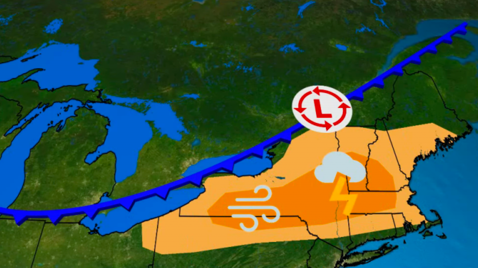 Heads Up, Northeast: Severe Storms Possible Thursday