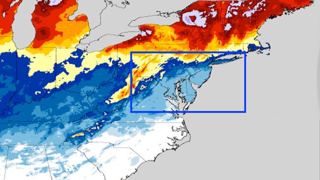 Northeast Cities Still Looking To Snap Record Stretch Without An Inch Of Snow