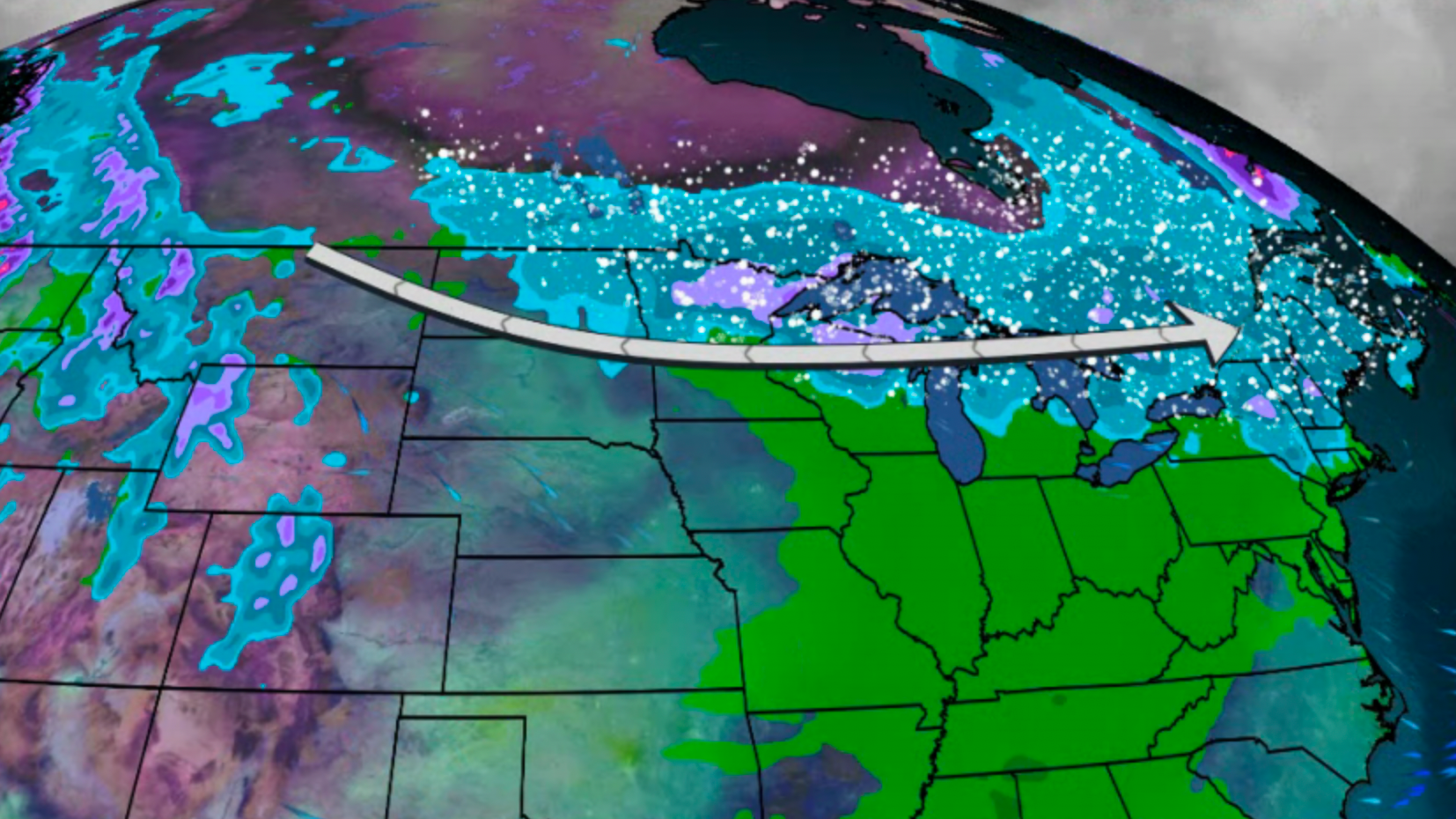 Wintry First Weekend Of Spring For Northeast, Midwest