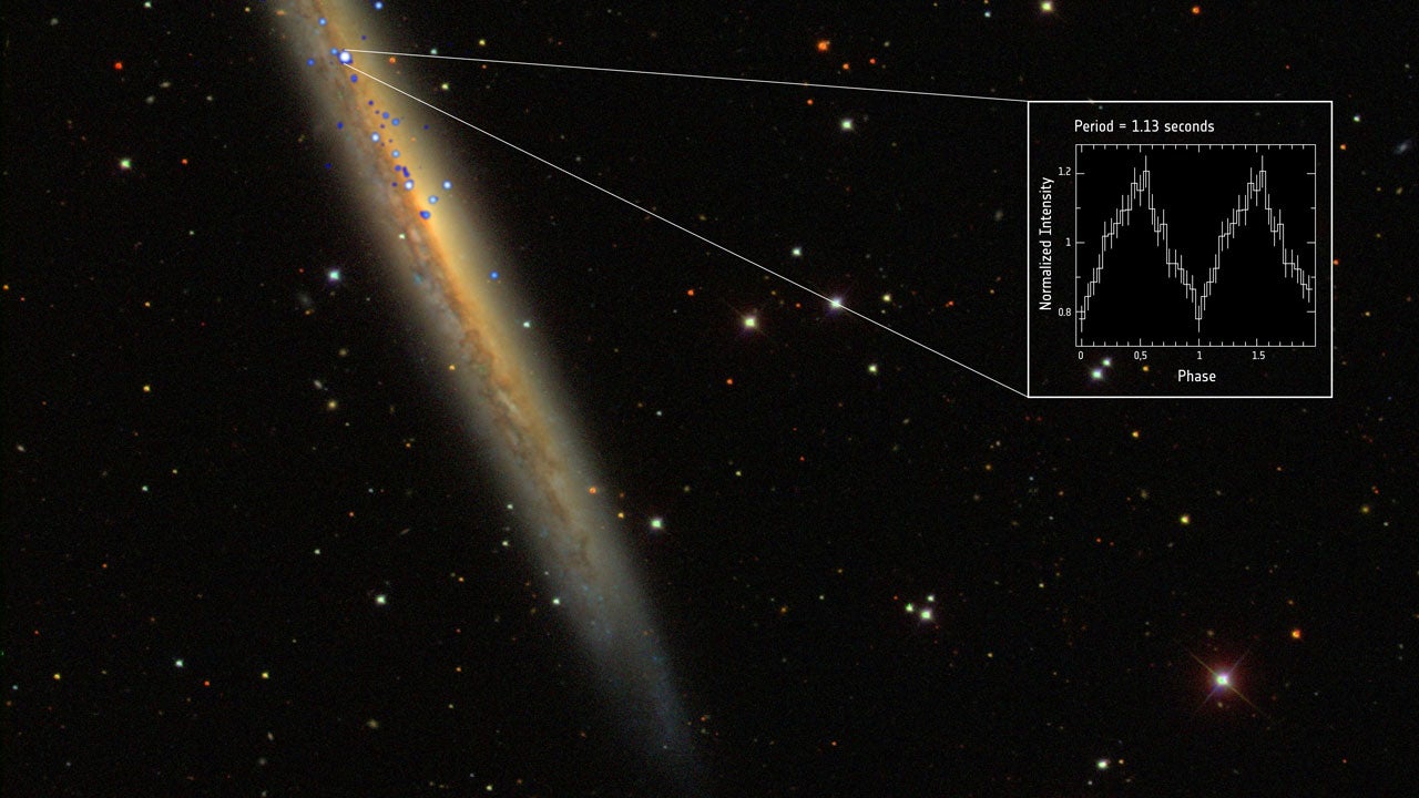 European Space Agency Finds Brightest, Furthest Pulsar in the Universe 