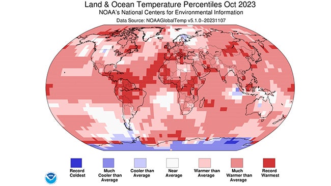 Earth's Warmest October And Year On Record | Weather.com