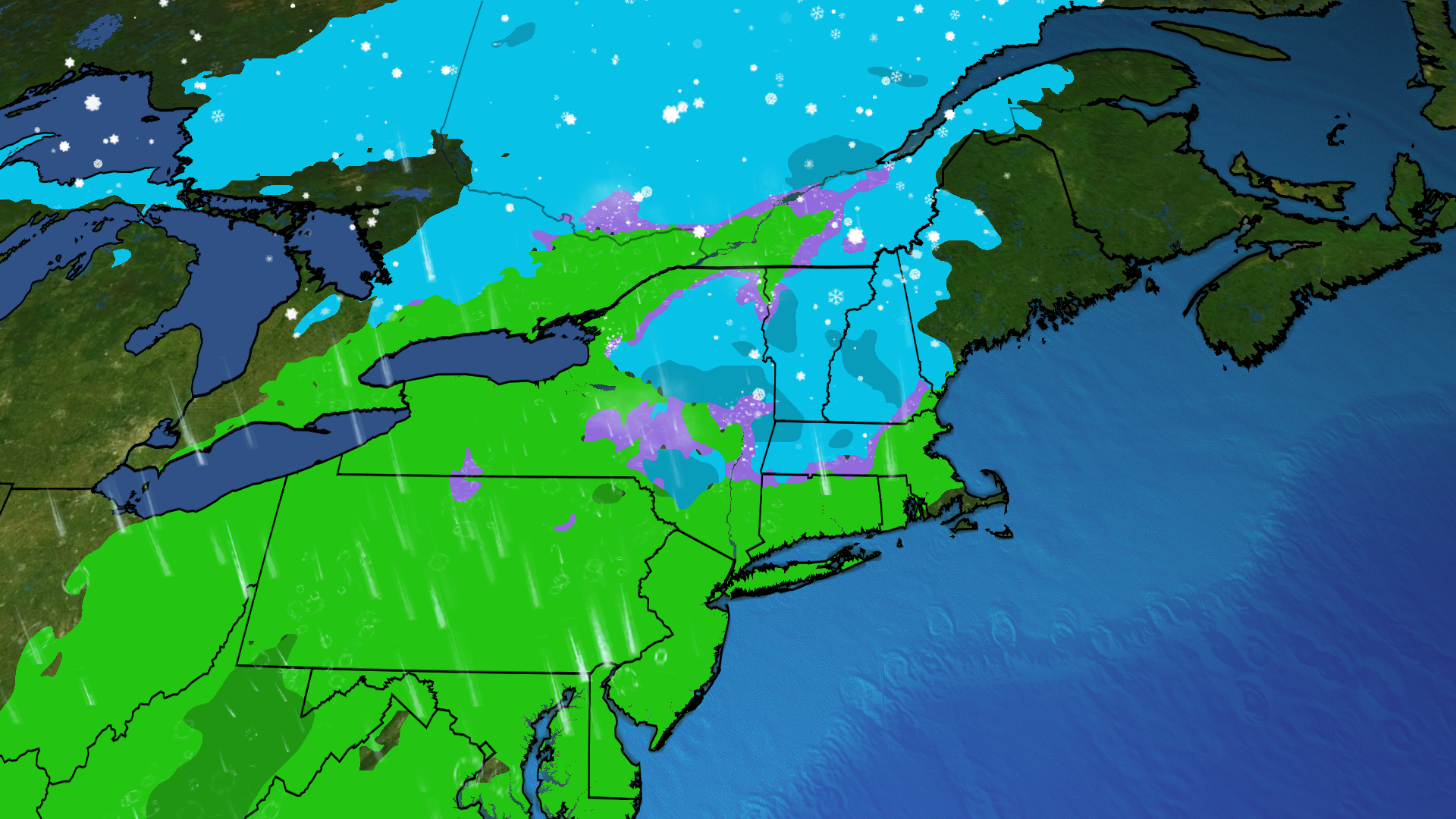 Snow, Rain To Sweep Through Northeast Videos from The Weather Channel