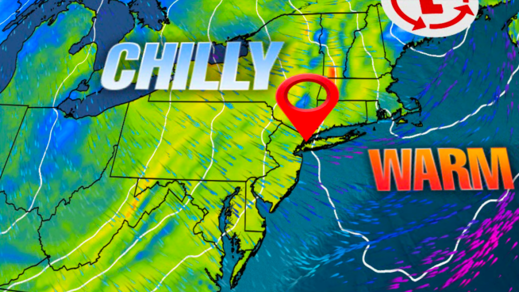 New York: Strong Winds, Temperature Plunge This Weekend