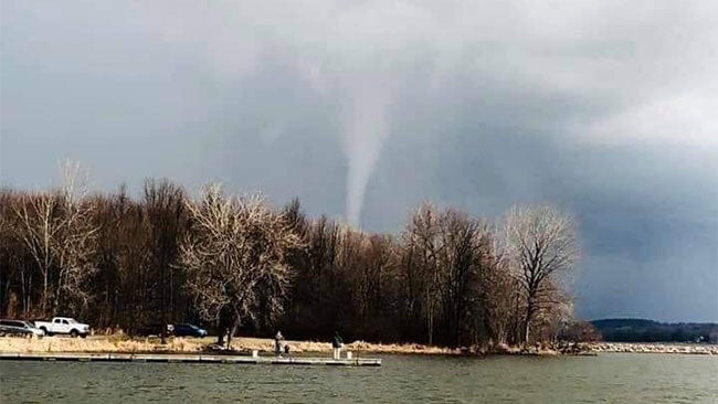 Rare January Tornadoes Touch Down in Ohio and Pennsylvania