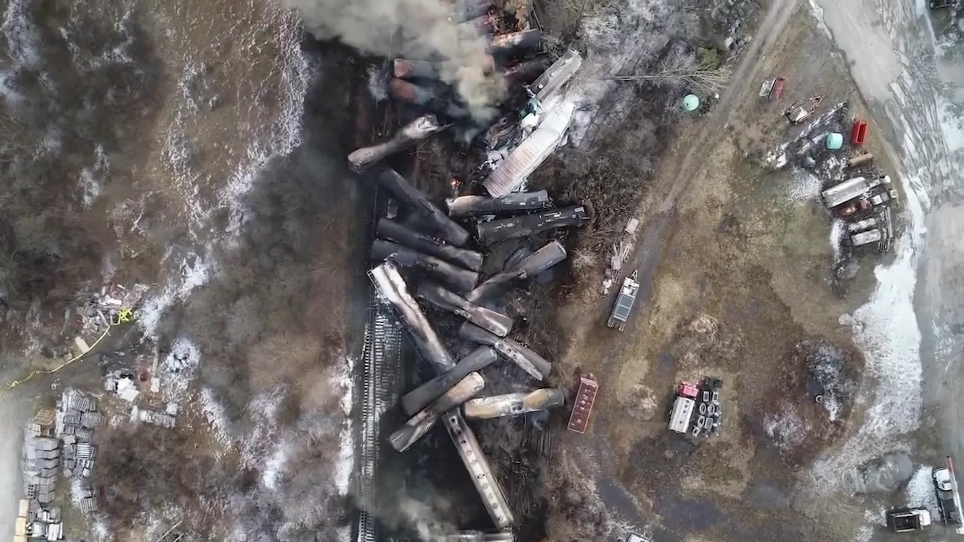 Ohio Train Derailment Potentially Killed 43,000 Aquatic Animals