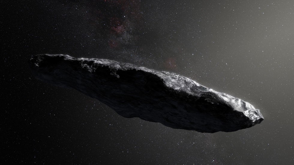 Could 'Oumuamua' Interstellar Object Be an Alien Spacecraft?
