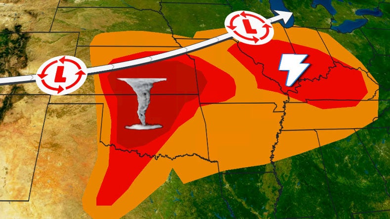 High Chance Of Tornadoes This Weekend