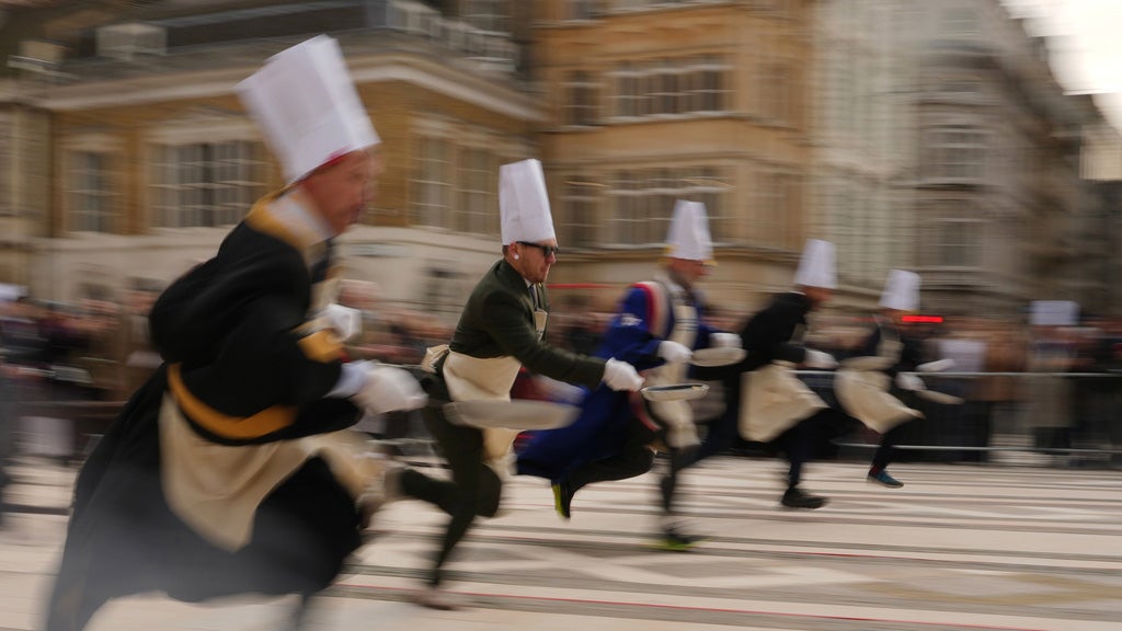 Flip, Race, Repeat: London's Pancake Day Racers Bring the Heat